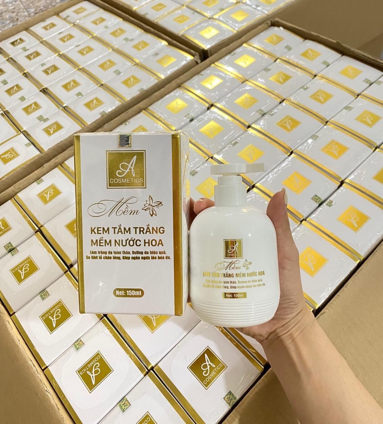 [Chính Hãng] Kem Tắm trắng Mềm nước hoa Phương Anh Chính hãng - Tắm trắng Mềm A 150ml