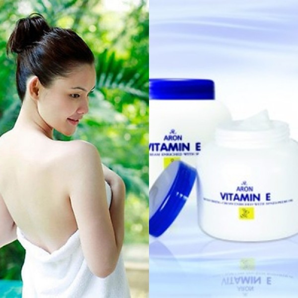 [HCM]Kem dưỡng da giữ ẩm Vitamin E hiệu Aron Thái Lan 200g