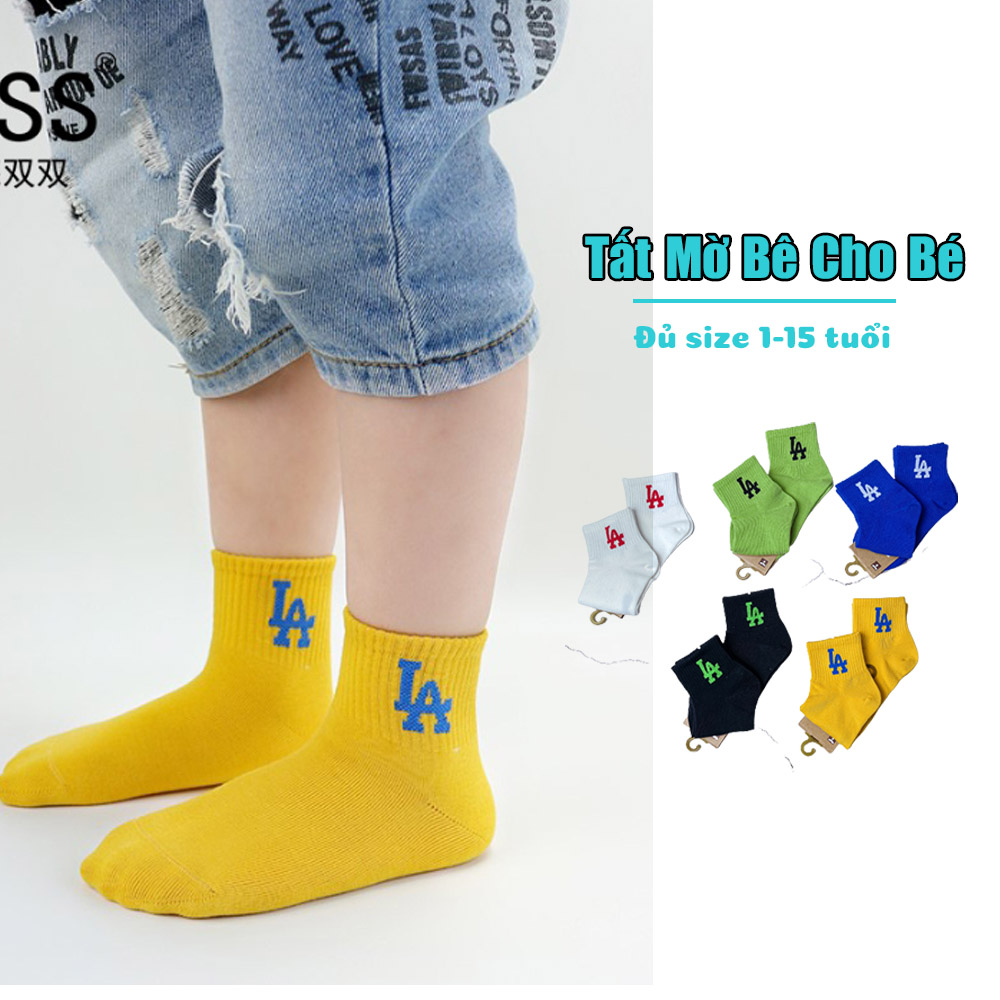 Tất vớ ny trẻ em - set 5 đôi mlb cho bé