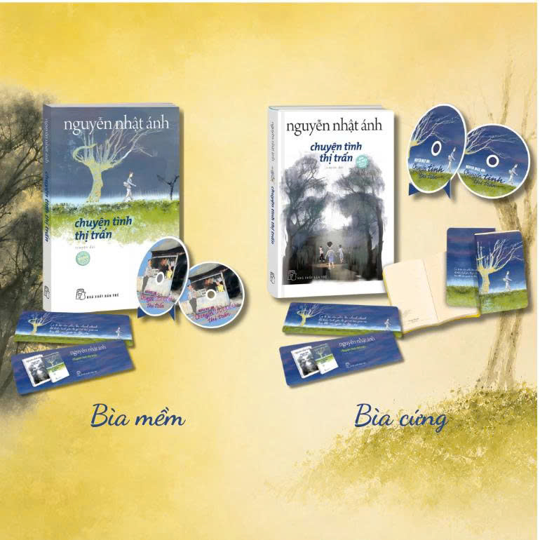 Sách - Chuyện Tình Thị Trấn - (2 Phiên Bản) - Tặng Kèm Ngẫu Nhiên Chữ Ký Tác Giả + Bookmark + Card Tròn Hình Đĩa Nhạc + Sổ Tay - Nguyễn Nhật Ánh -(NXB Trẻ)