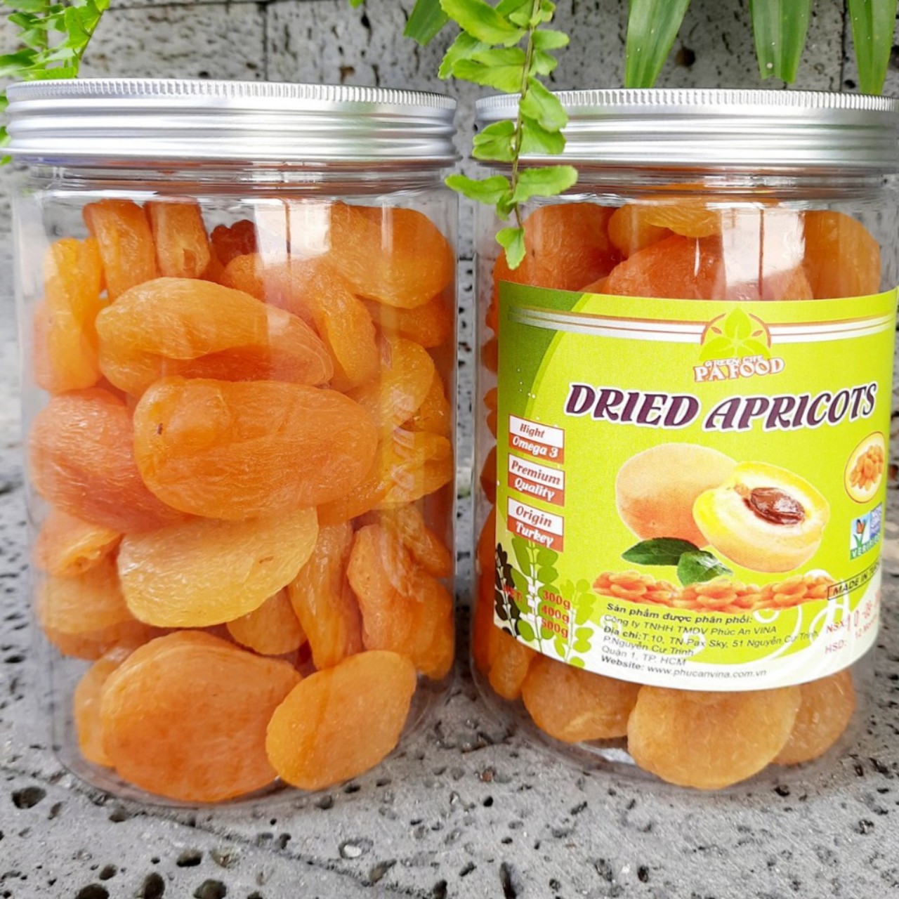 Mơ sấy dẻo Thổ Nhĩ Kỳ organic không đường – Hộp 500g