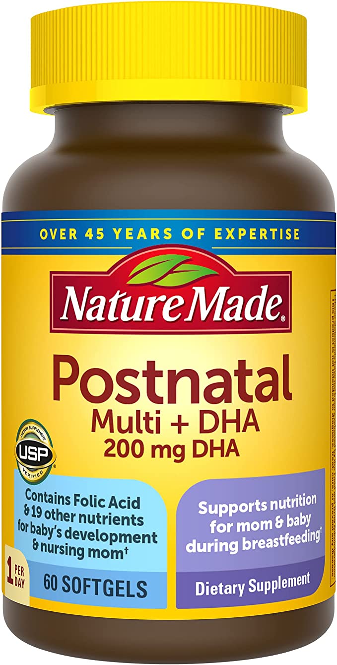 Nature Made Postnatal Multi & DHA 200mg