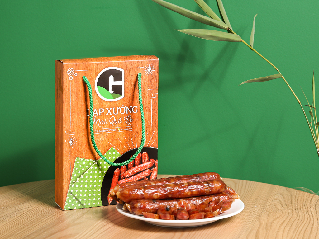 Lạp xưởng Mai Quế Lộ G Kitchen hộp 500g