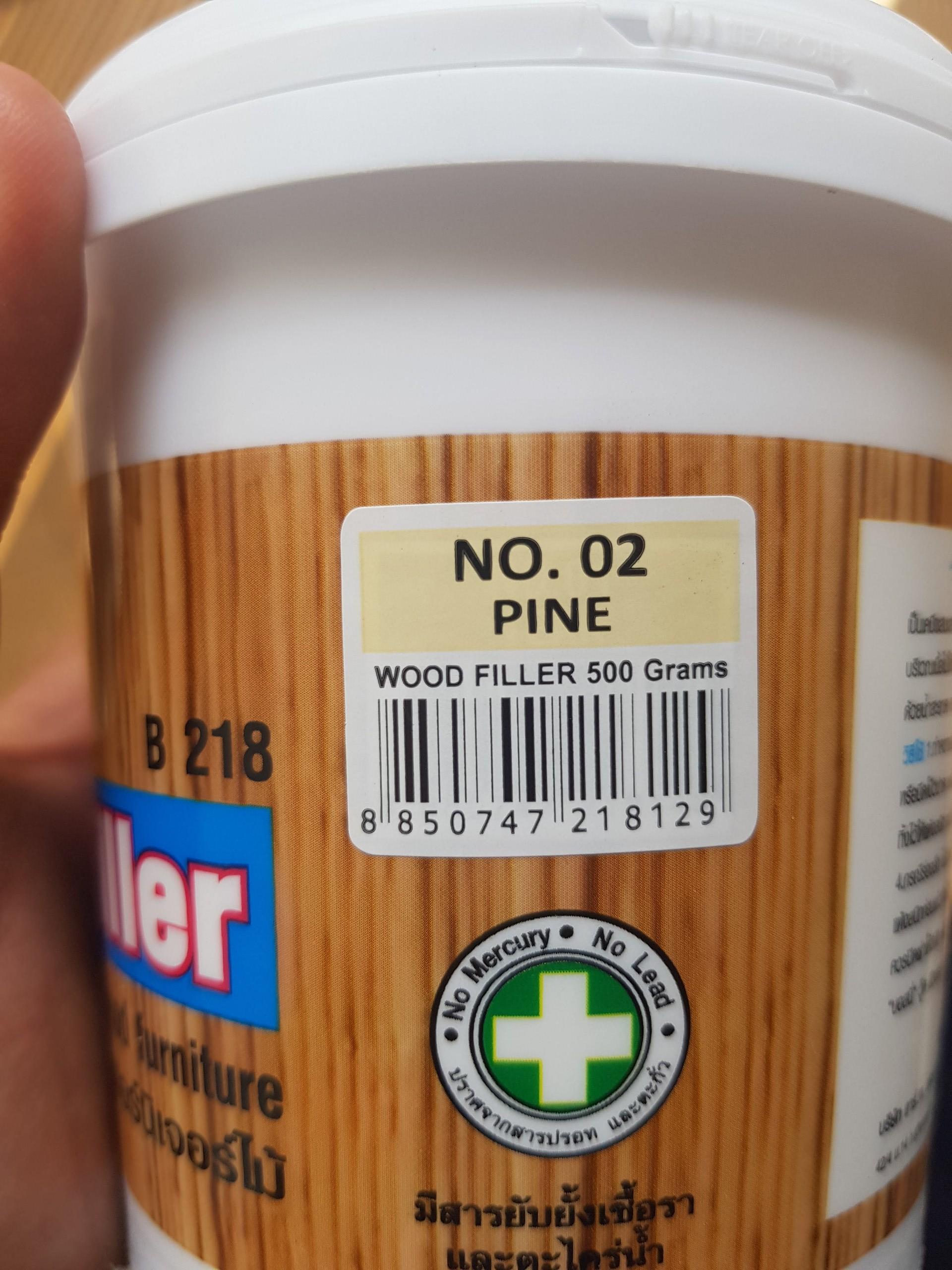 [HCM]Bột vết nứt gỗ Wood Filler Bosny( màu Pine - gỗ thông)