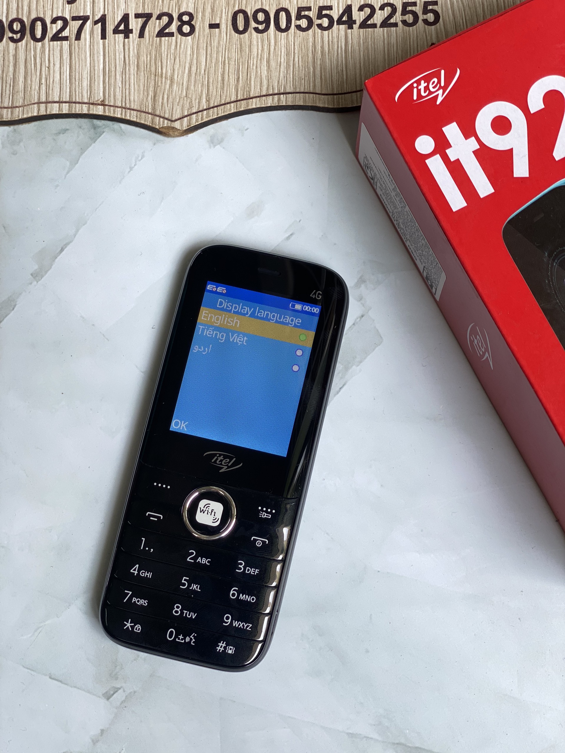 Điện thoại Itel it9210 4G - Có wifi và phát Wifi được bằng sim 4G - Lướt web - Hàng chính hãng Bảo hành 12 tháng