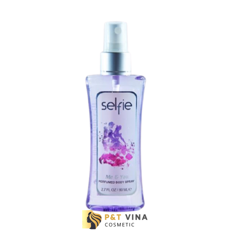 Xịt thơm toàn thân selfie me & you 80ml