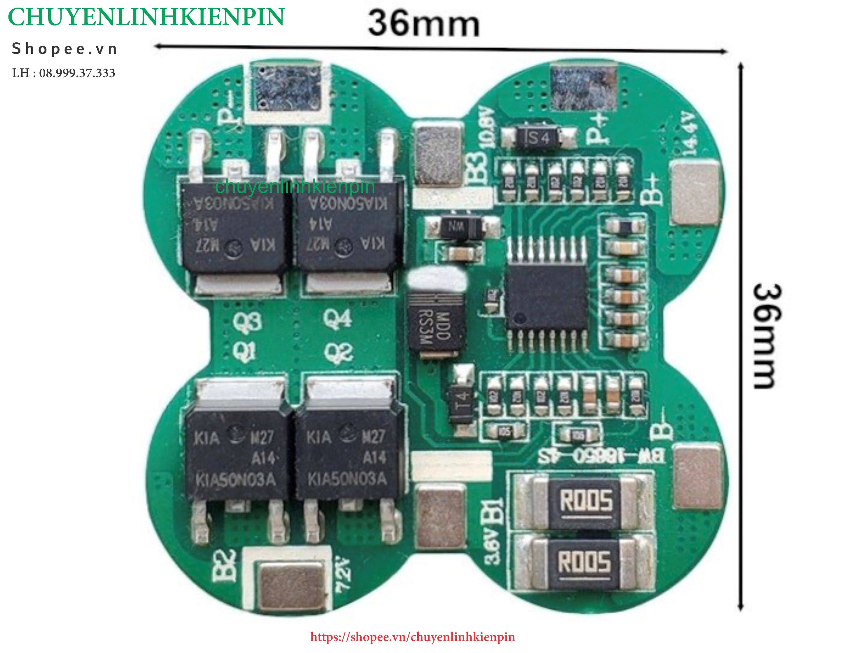 Sạc 3s 12.6v 2a có đèn báo khi đầy pin