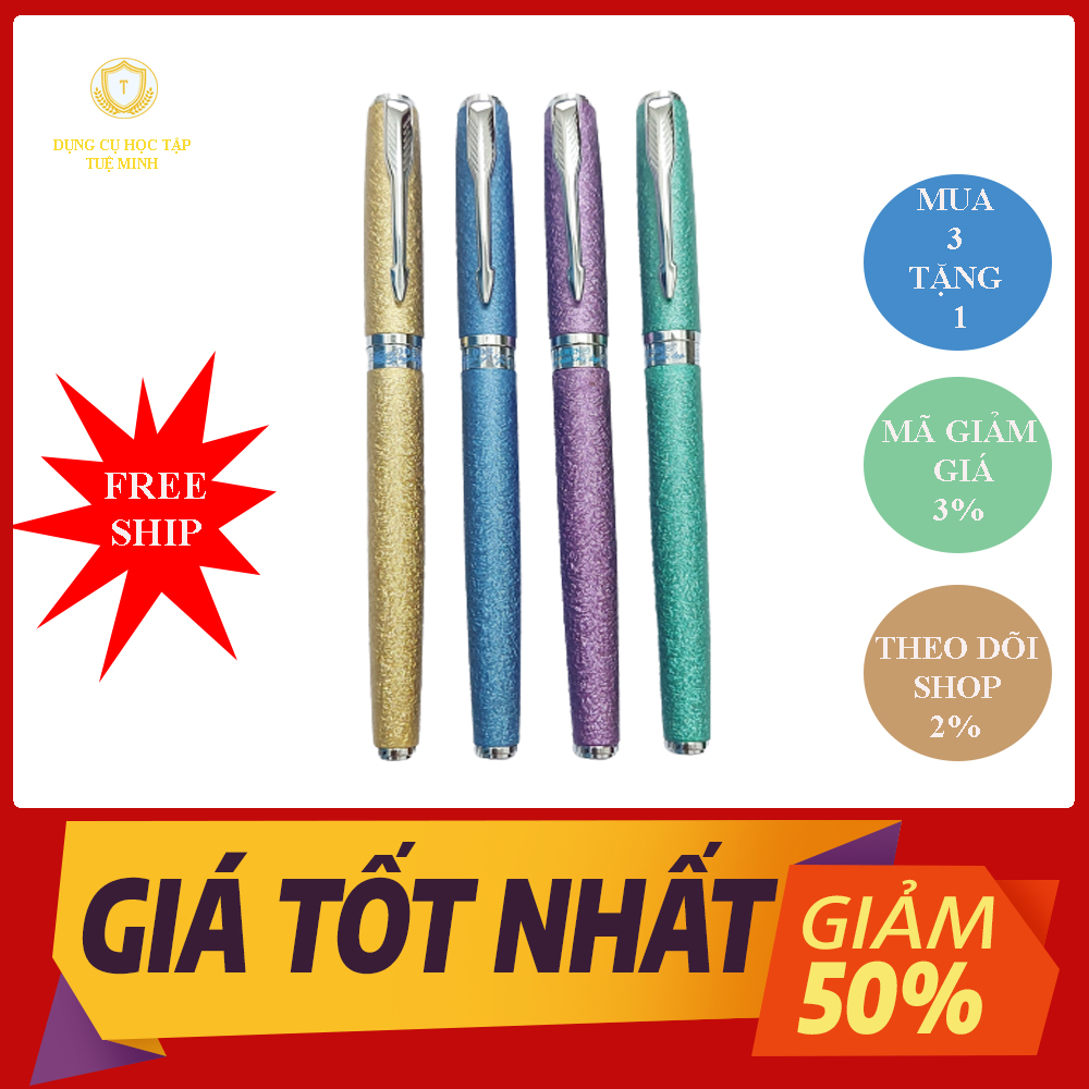 [HCM]Bút Máy Luyện Chữ Ouguwen 005, Ngòi Lá Tre Calligraphy, Tạo Nét Thanh Nét Đậm Tự Nhiên,Ngòi Không Rỉ -Dụng cụ học tập Tuệ Minh