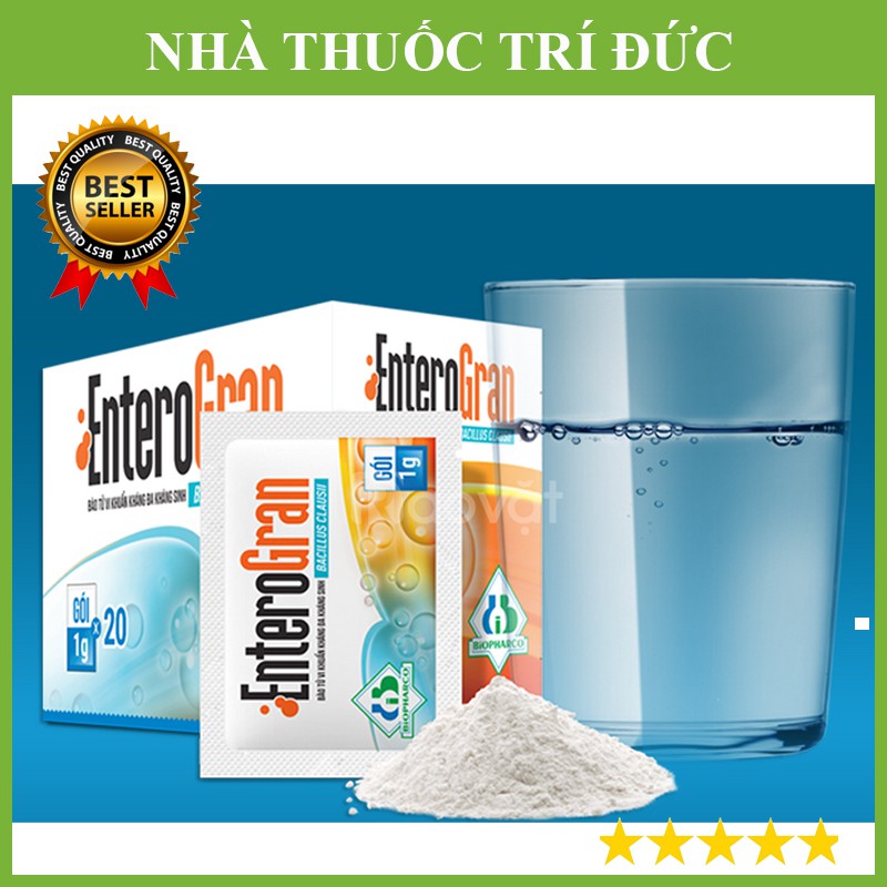 EnteroGran Men bào tử đa kháng sinh - Hôp 20 gói