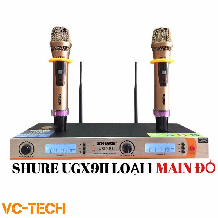 Micro karaoke không dây shure ug-x9 ii