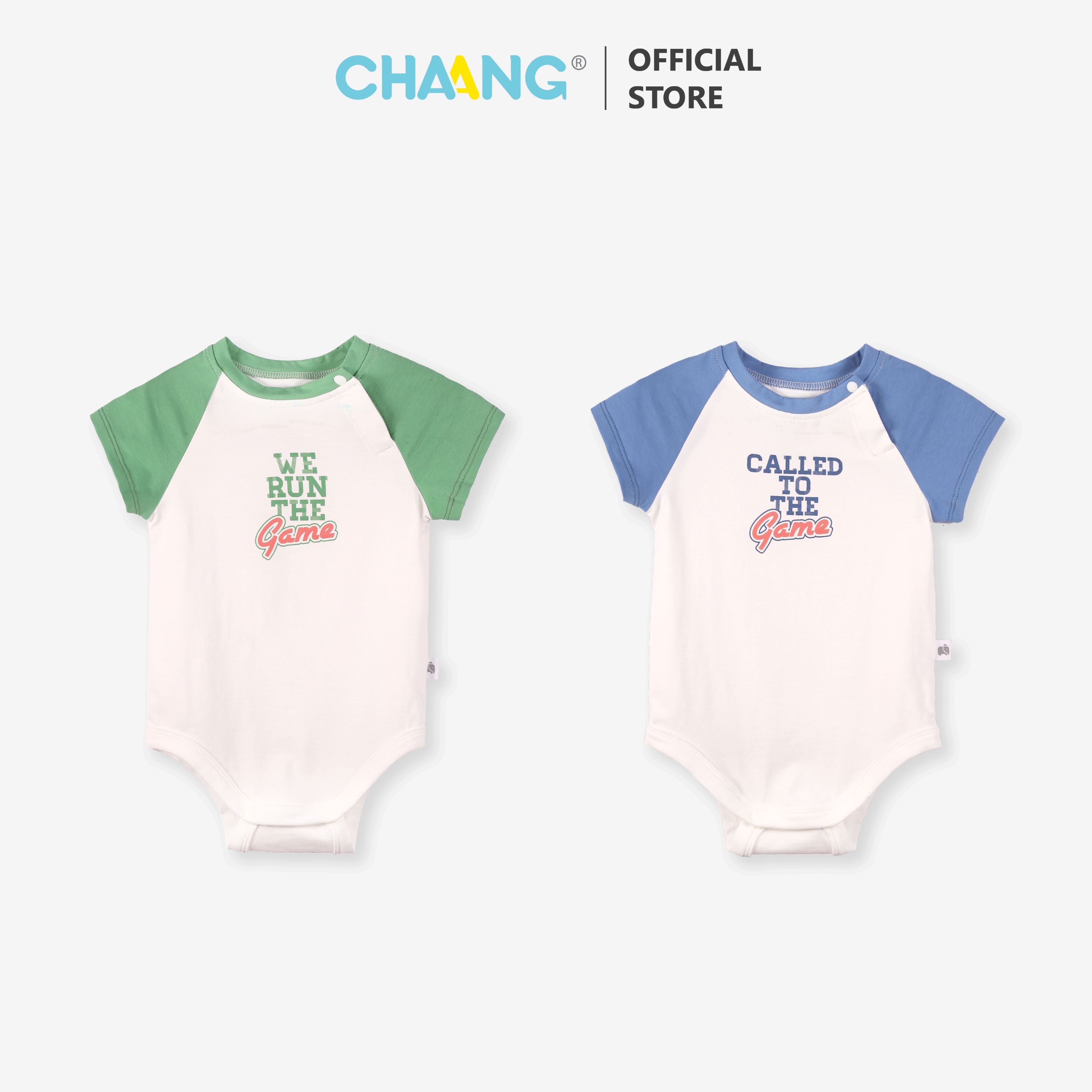 Bộ bodychip raglan bé trai Olympia Chaang
