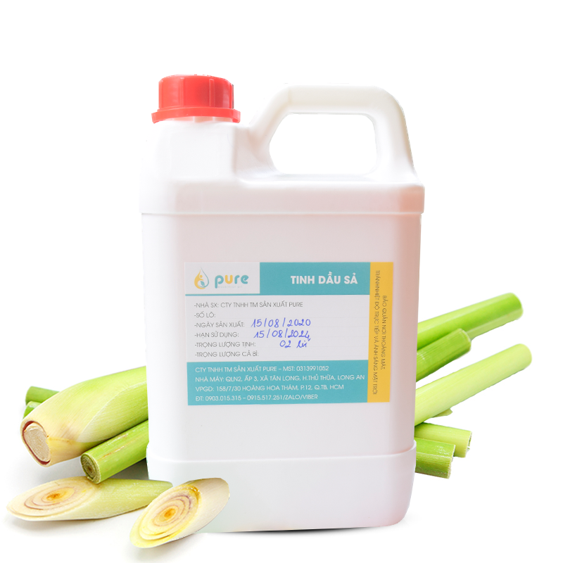 Tinh dầu Sả 1 lít nguyên chất