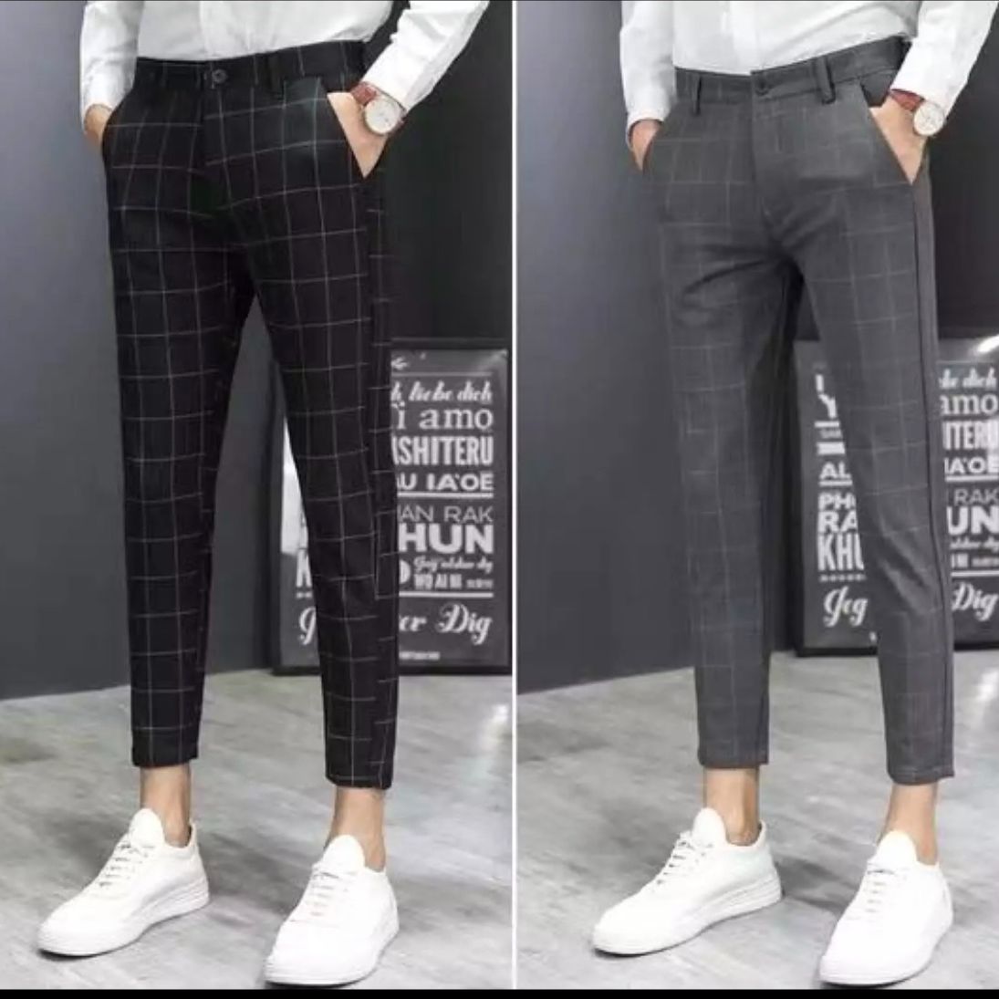 HCM QUẦN TÂY NAM CARO CAO CẤP CO GIÃN CHẤT MỀM KHÔNG NHĂN BIG SIZE 27 ĐẾN 36 TDCR4