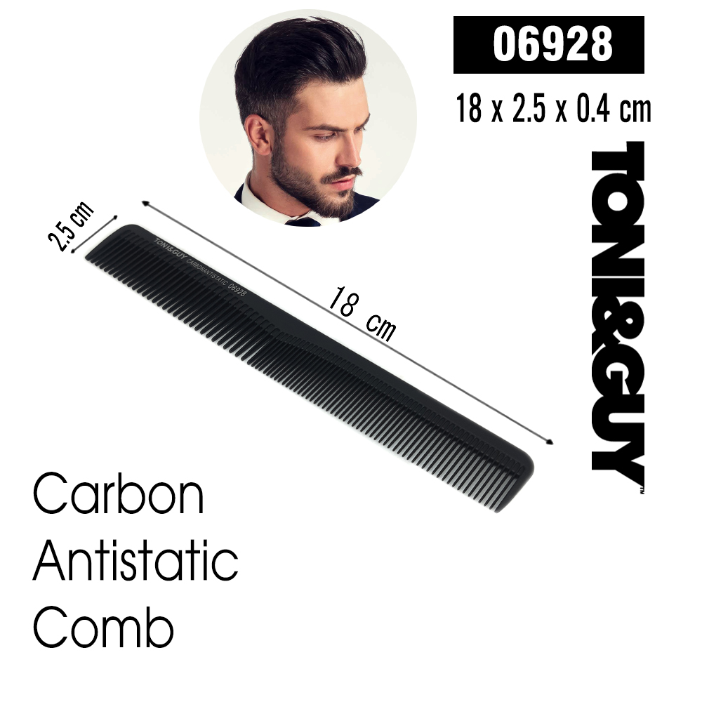 Lược cắt tóc toni and guy đen 06928