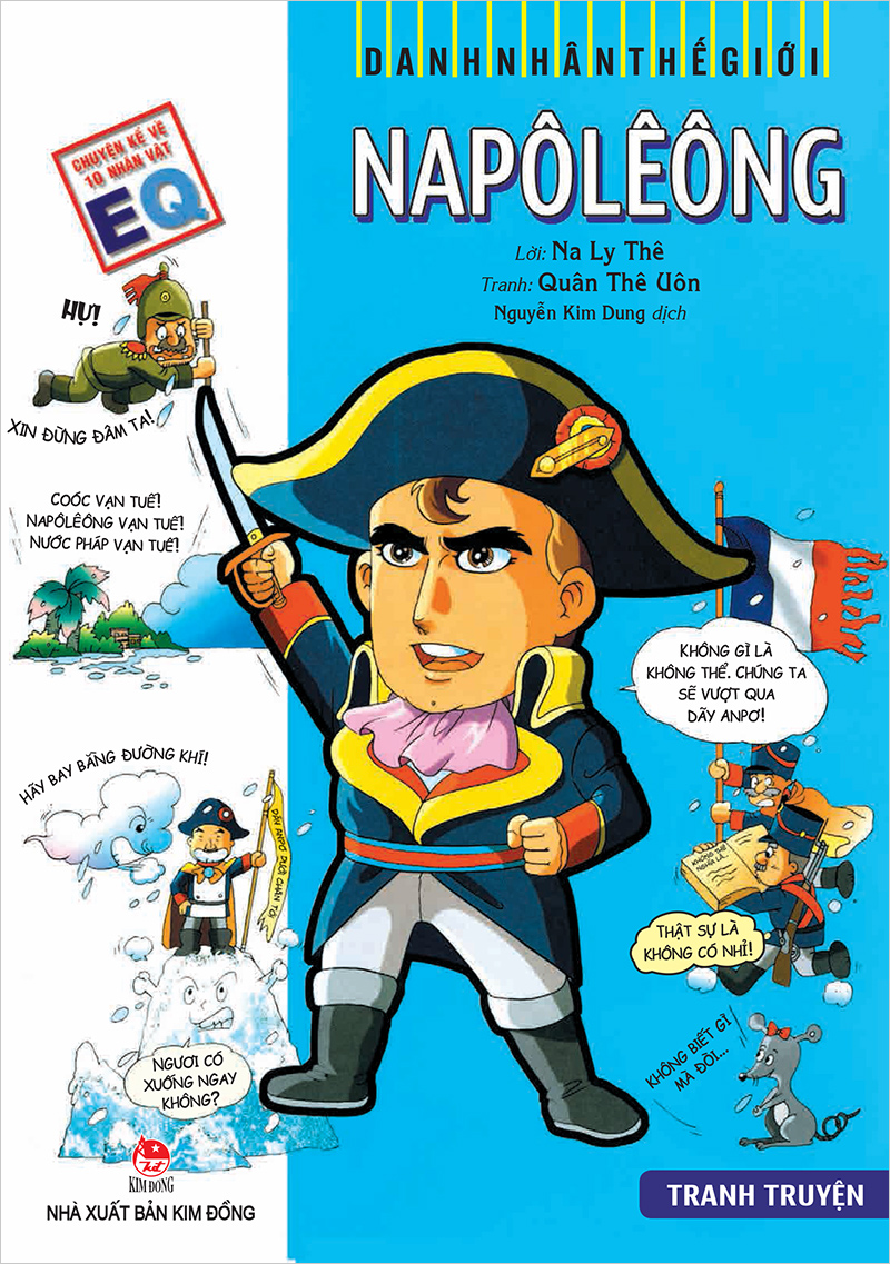 Sách - Danh Nhân Thế Giới - Trọn bộ 10 cuốn - Cuốn lẻ - Napôlêông