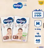Combo 2 TTE Moony quần dịu nhẹ M54-UCJ-2511