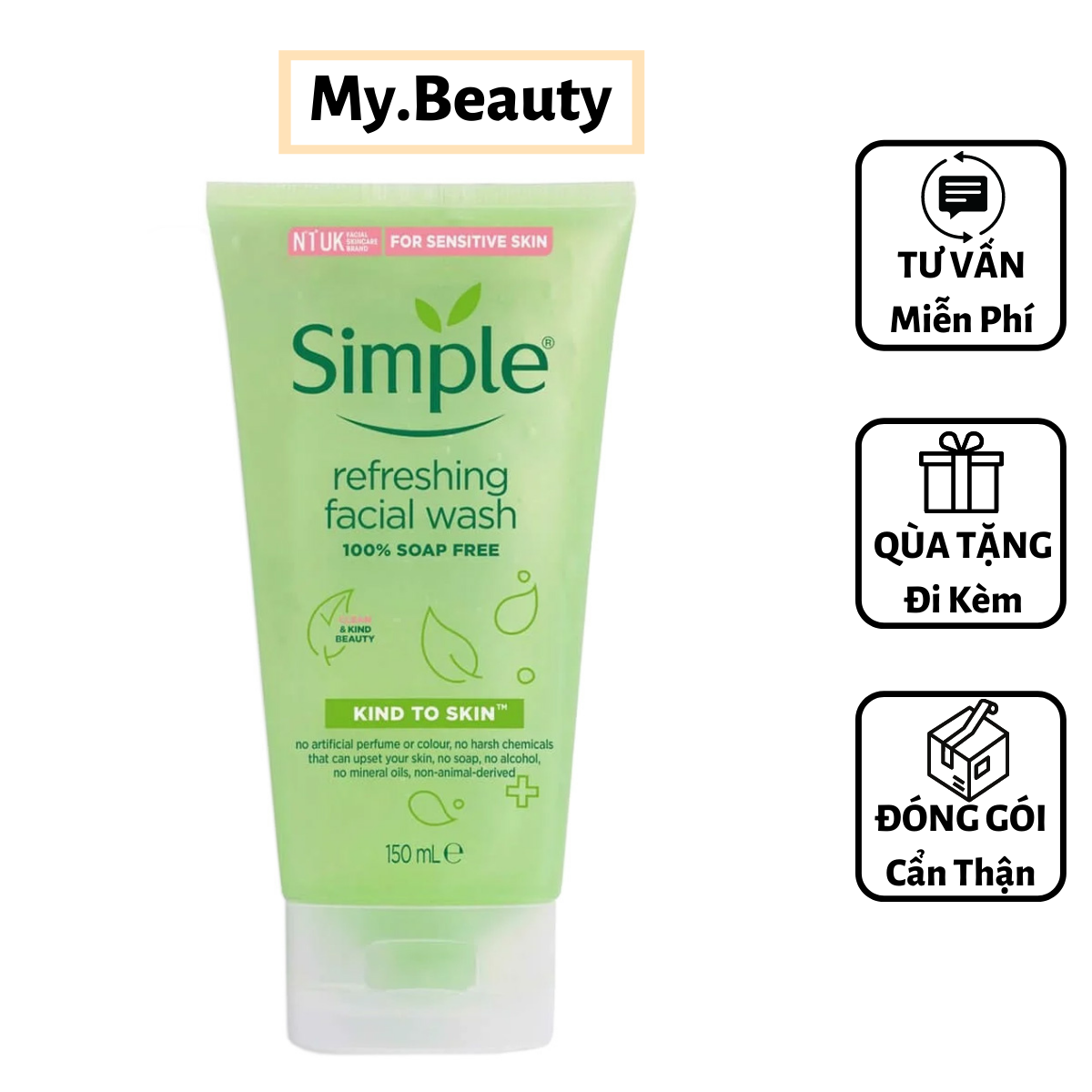 Sữa rữa mặt Simple 150ml