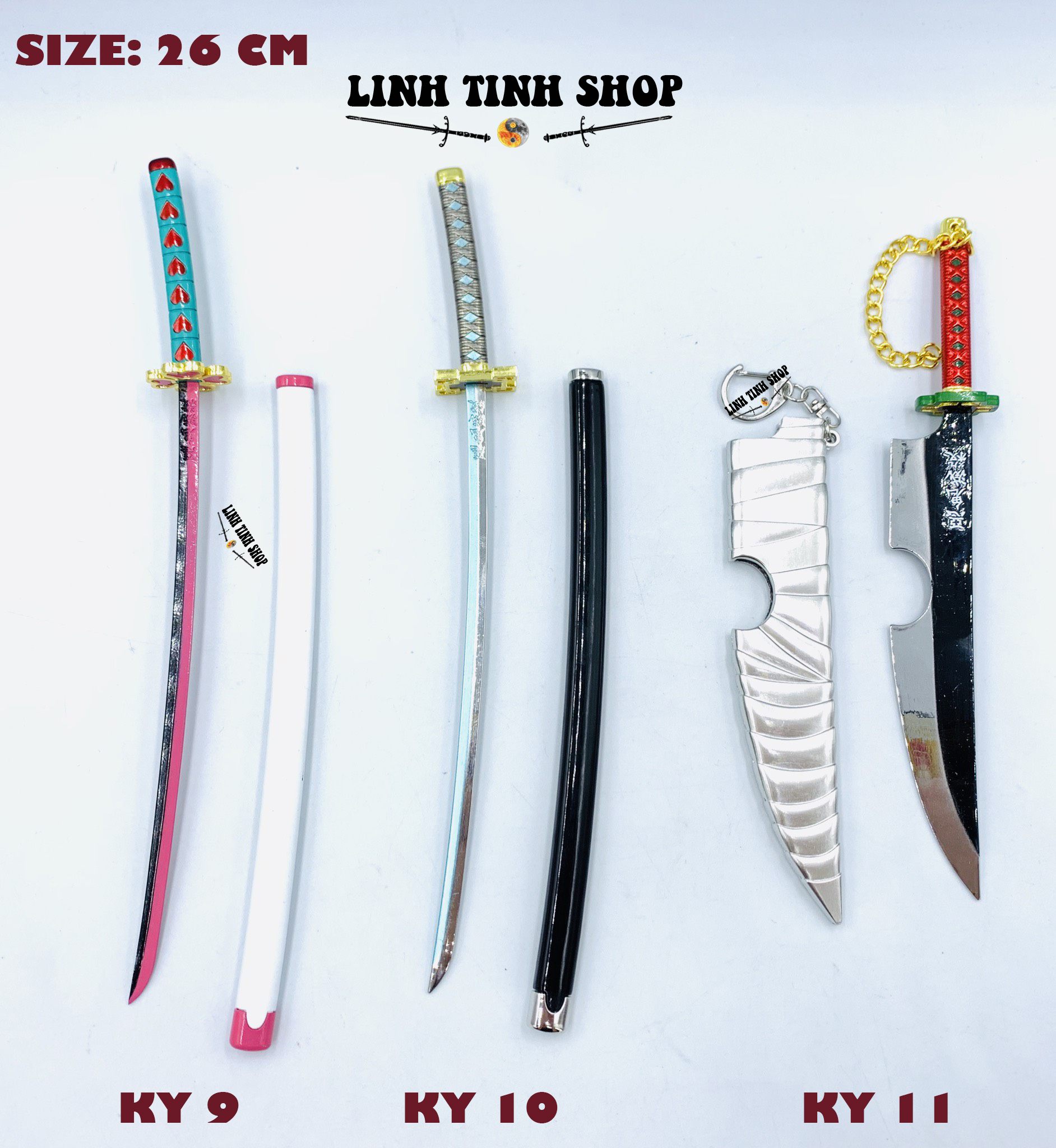 [HCM]Mô hình kiếm kimetsu no yaiba