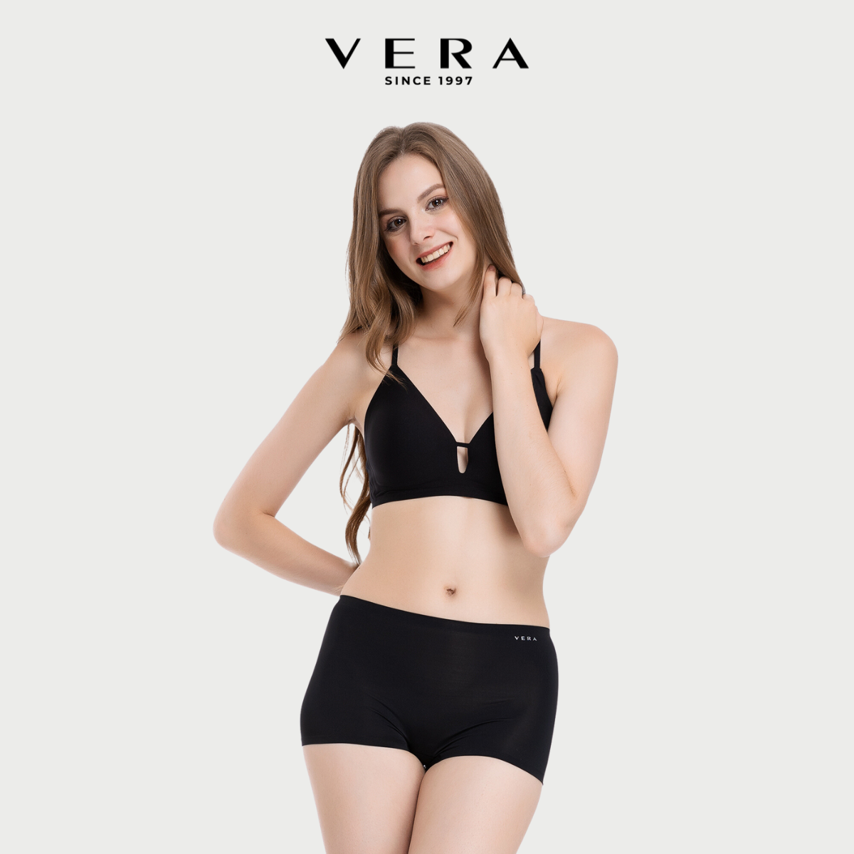 Quần lót Boyshort nữ Vera seamless trơn - V0511