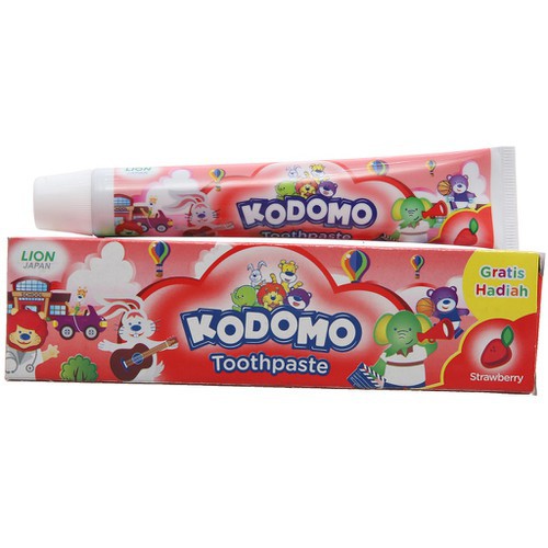 Kem đánh răng trẻ em Kodomo hương dâu - 45g cam kết hàng đúng mô tả chất lượng đảm bảo an toàn đến sức khỏe người sử dụng đa dạng mẫu mã màu sắc kích cỡ