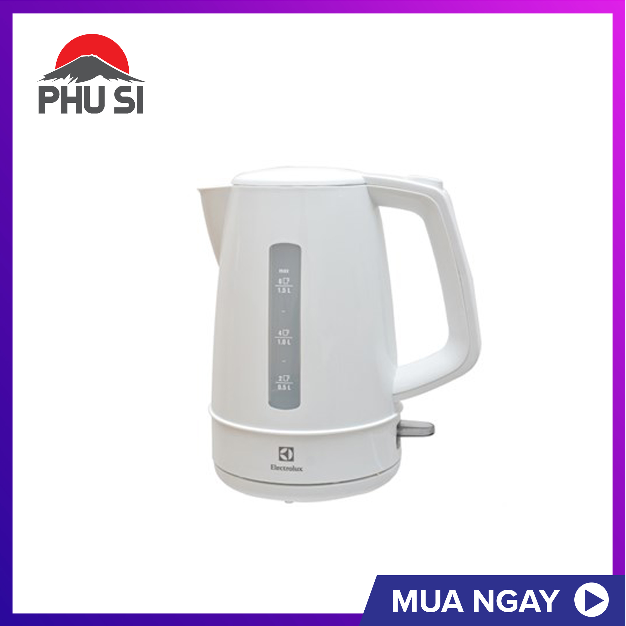 Bình siêu tốc electrolux 1.5 lít eek1303w