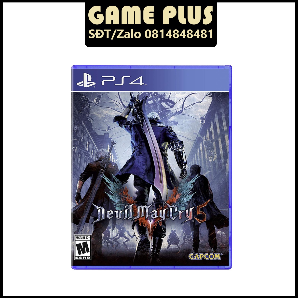 Đĩa Game 2ND Devil May Cry 5 cho máy PS4 PS5