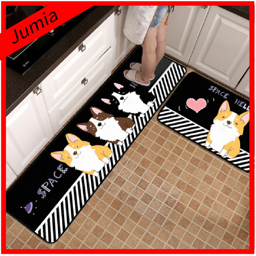 Thảm trải hình ba chú chó xinh xắn