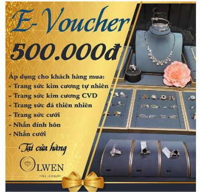 Phiếu Quà Tặng Trang Sức Olwen E-Voucher Món Quà Thiết Thực Ý Nghĩa