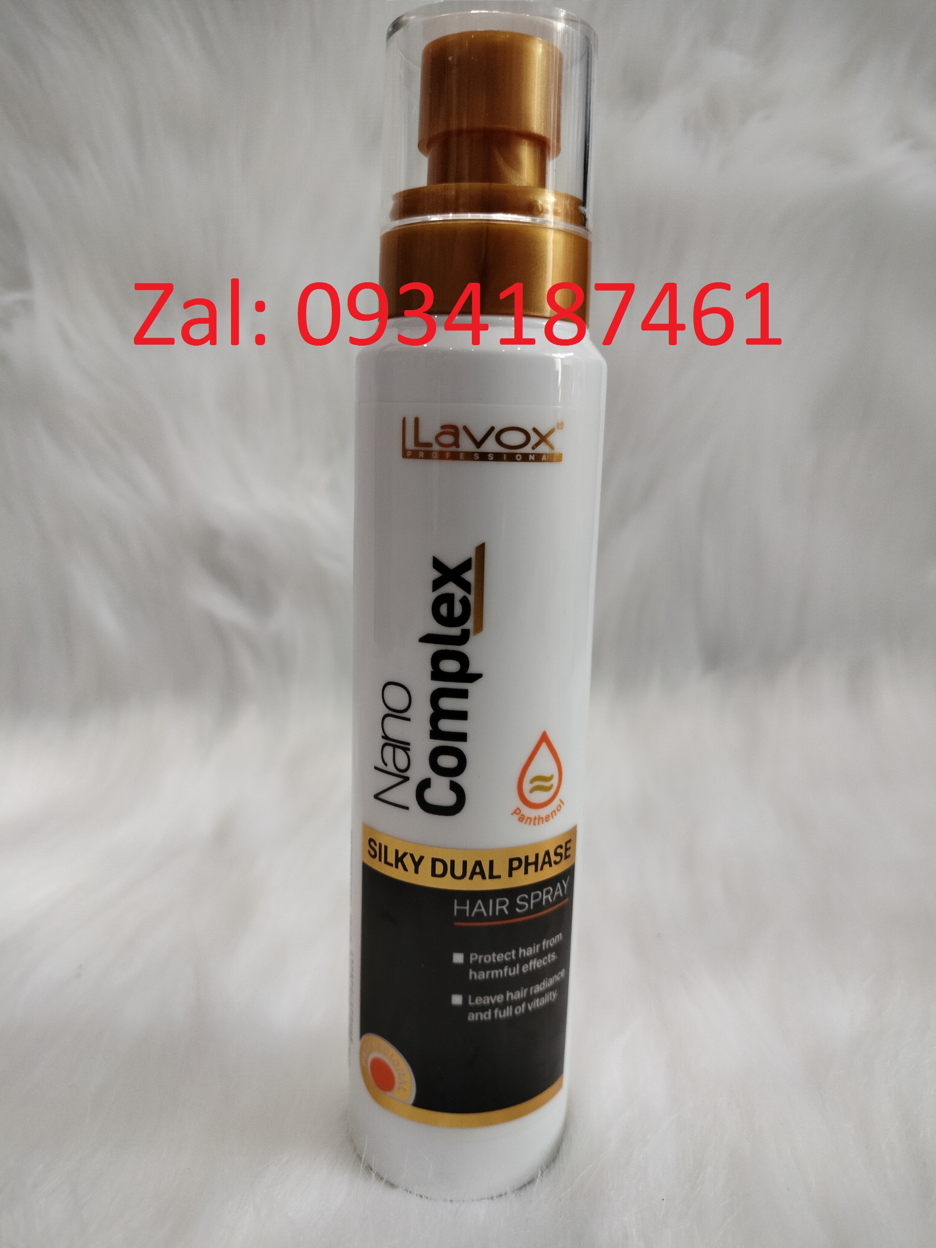 Xịt dưỡng phục hồi tóc lavox nano complex