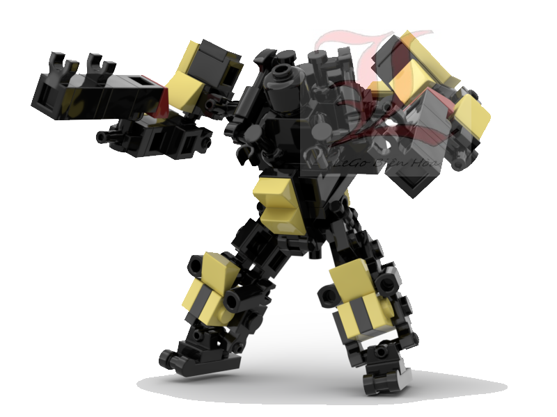 Đồ chơi lắp ráp Non Lego Moc Mech Mark