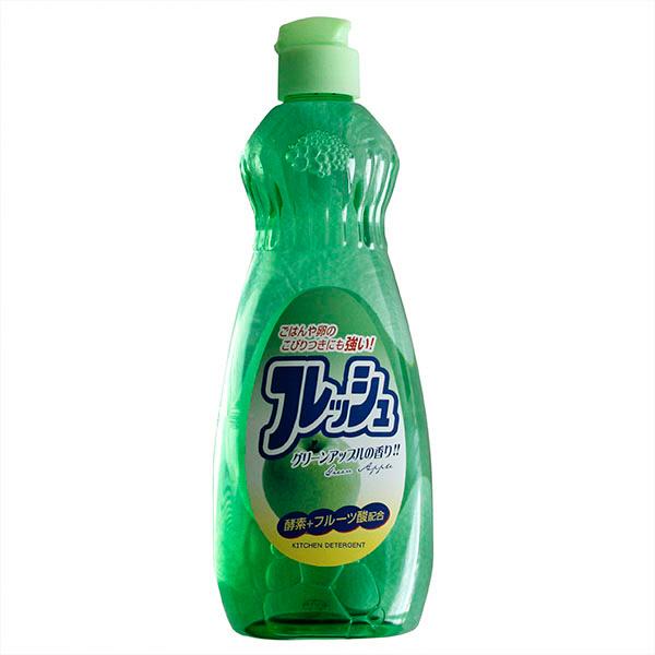 Chai nước rửa chén hương táo 600ml Rocket