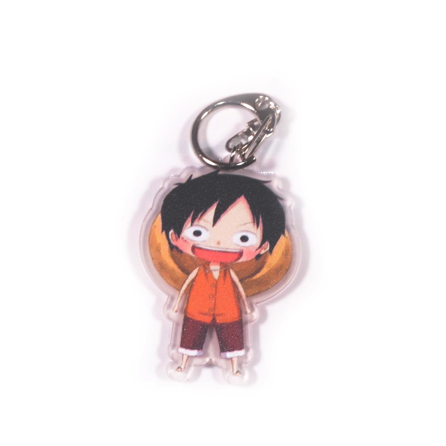 [7-11/12 VOUCHER 8%][thanh lý bán lỗ] Móc khóa Anime mica - One Piece [AAM] [PGN18]