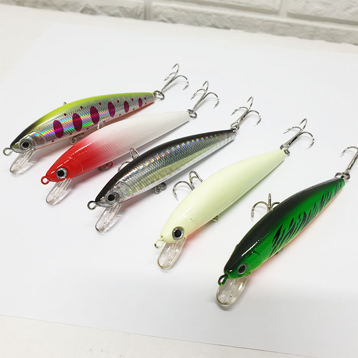  Mồi câu lure siêu nhạy - câu cá chẽm tráp hồng cá măng - Mồi câu lure Mino dài 12cm nặng 7g- mồi mino   Ngu Long   