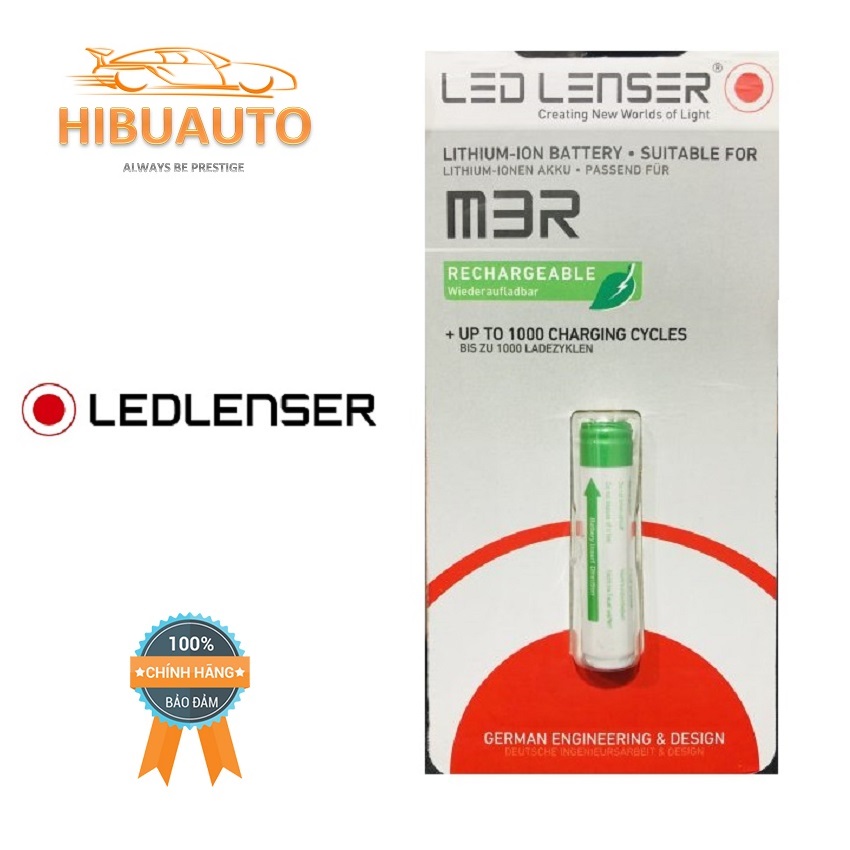 Phụ kiện pin sạc lithium - ion ledlenser 10440 3.7v 320mah, cho m3r, p3r, hàng chính hãng