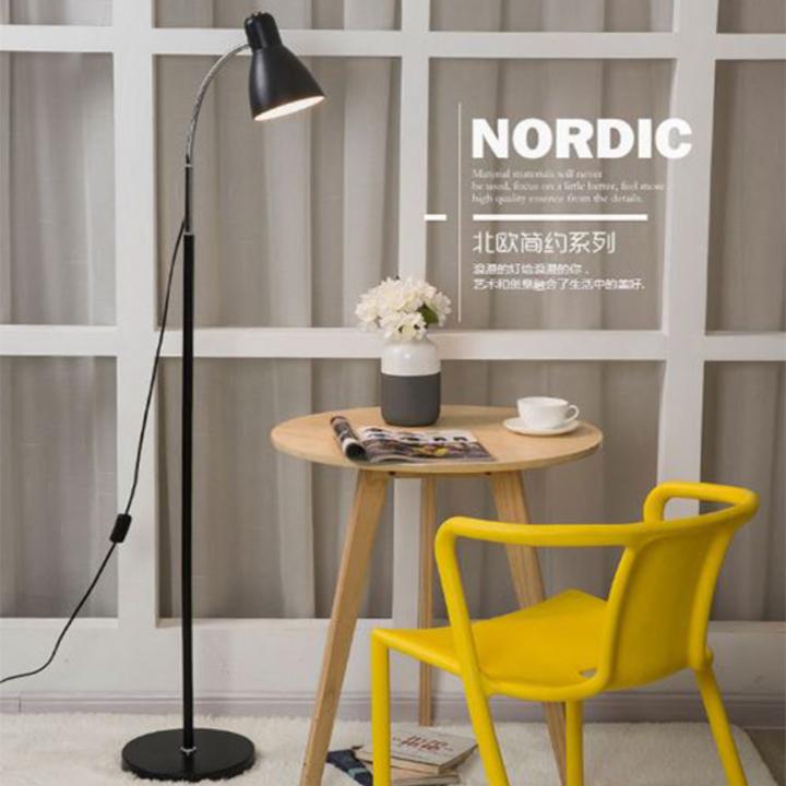 Đèn đứng - đèn cây - đèn đọc sách Black Lamp đen