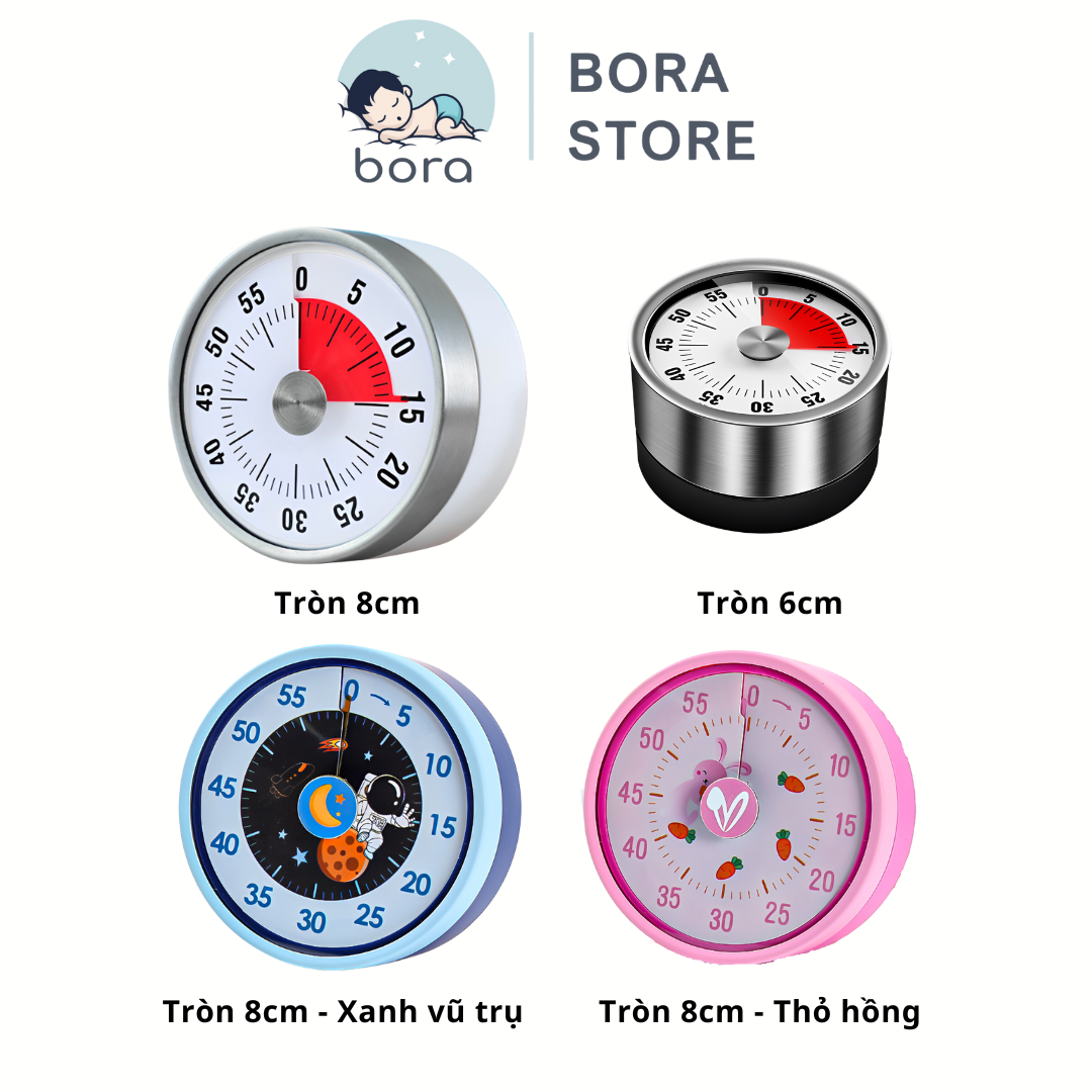 Đồng hồ đếm ngược giúp quản lý thời gian thực hiện công việc hiệu quả cho bé