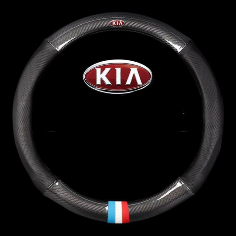 Bọc vô lăng KIA Morning, Cerato, K3, Seltos, Sedona, Sorento, Soluto, Optima, Rondo, Forte, Rio, Spectra - Bọc vô lăng da PU cao cấp, bọc vô lăng vân carbon, bọc vô lăng thể thao 3 sọc, bọc vô lăng ô tô sparco cao cấp