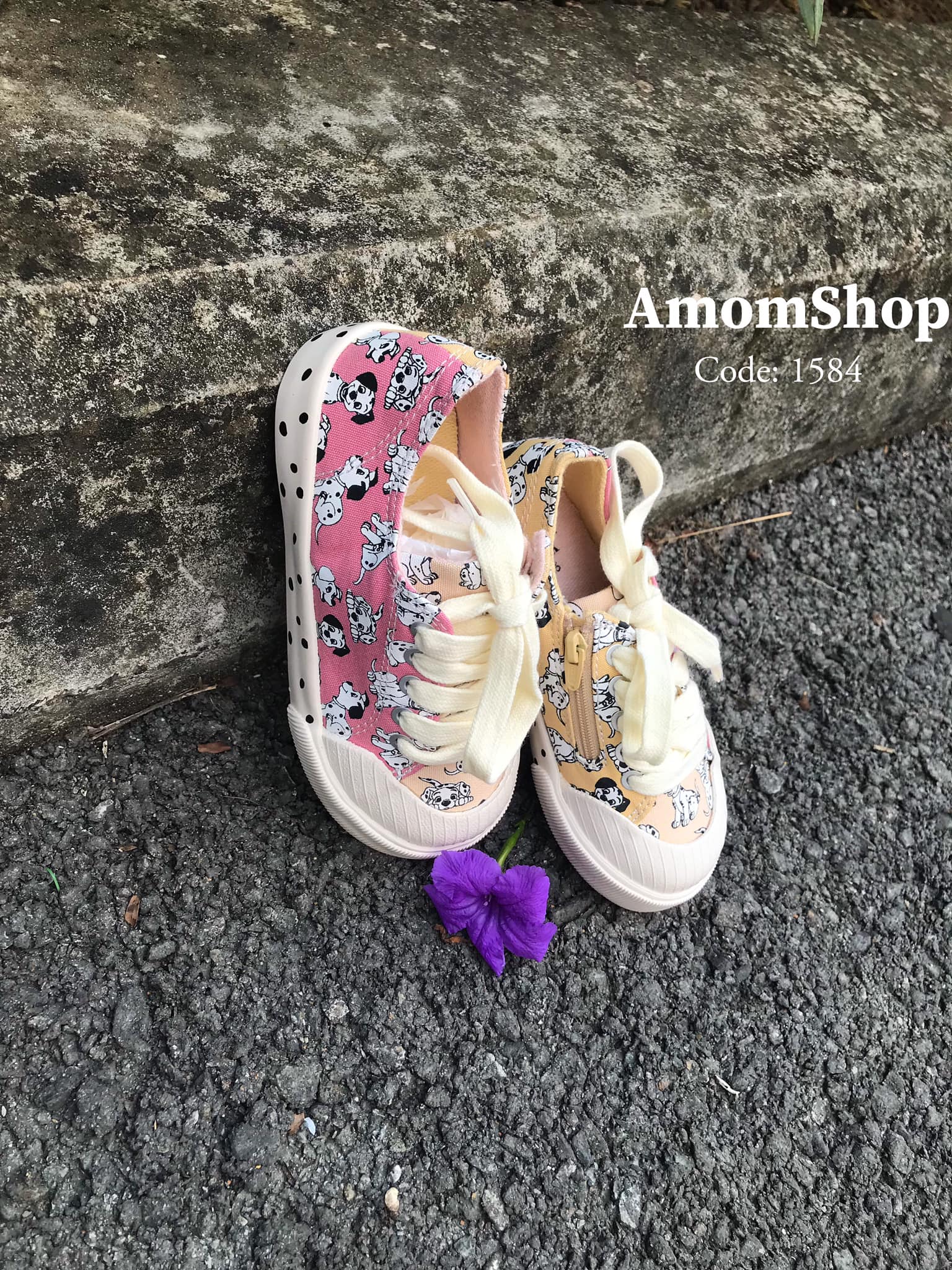 GIÀY SNEAKRER Z.R BÉ GÁI PHỐI MÀU SIÊU YÊU VNXK 1584