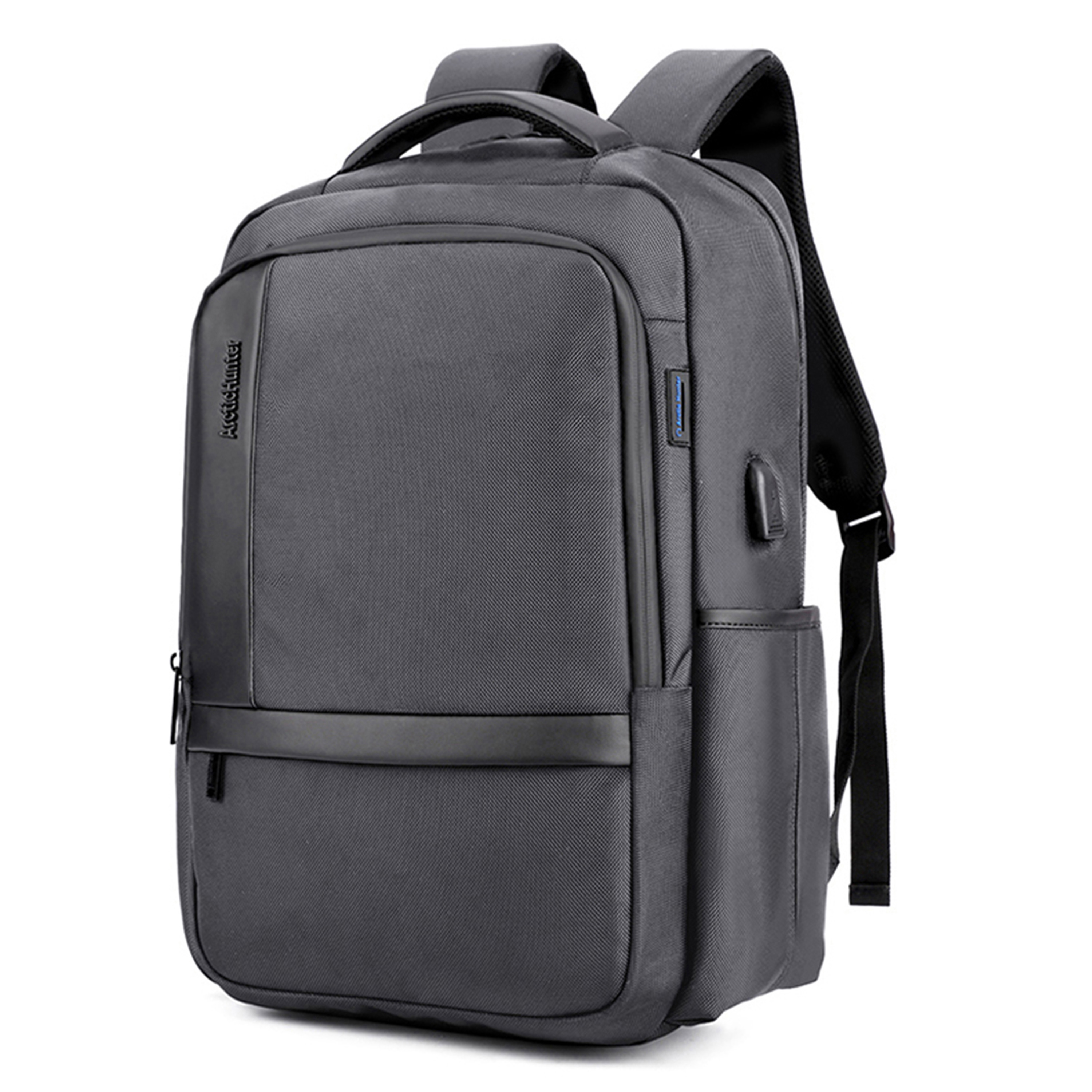 Balo laptop Arctic Hunter B00120 chất liệu Oxford chống thấm nước, thiết kế nhiều ngăn có cổng sạc USB tiện dụng