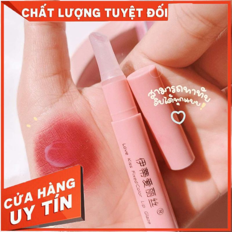 Gel Khóa Son Môi VỎ HỒNG Biquantang Giữ Son Bền Màu Ko Lem Trôi Trên 6h , Ko Làm Khô Môi