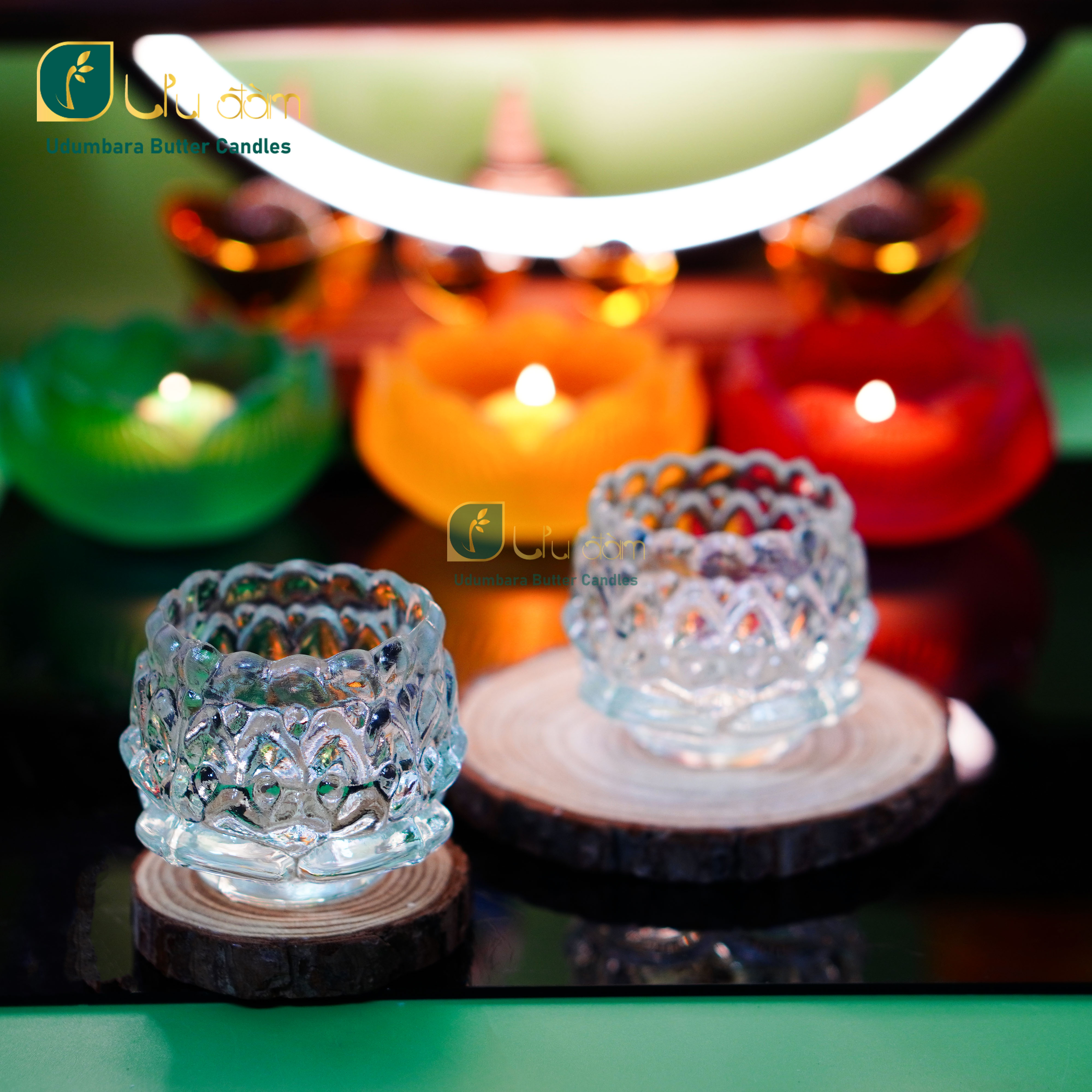 Ly nến mãng cầu, hộp 12 cái - uudam handmade