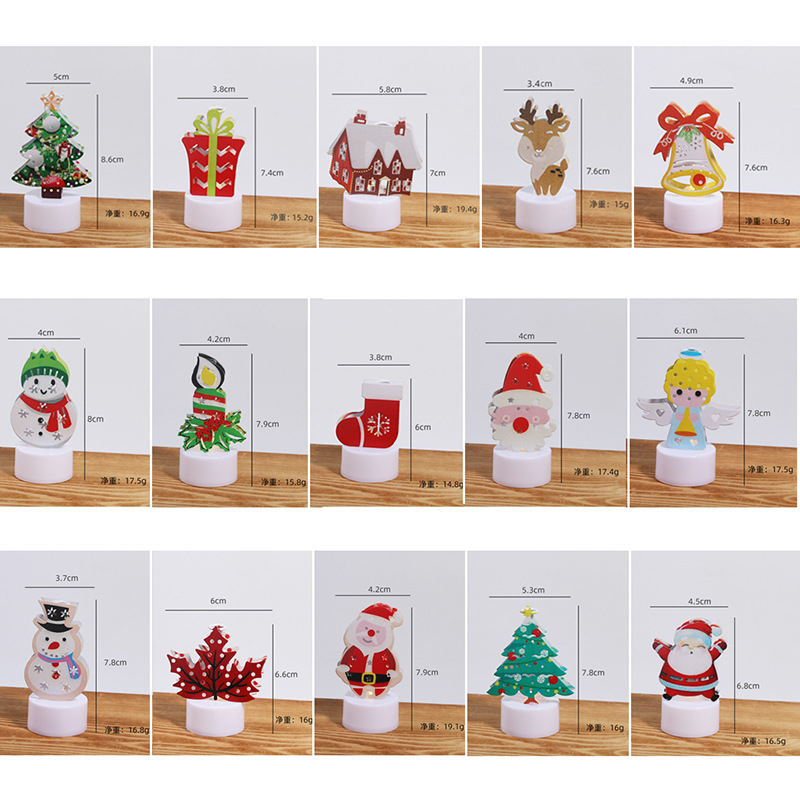 Đèn led noel - phụ kiện trang trí giáng sinh - đèn giáng sinh