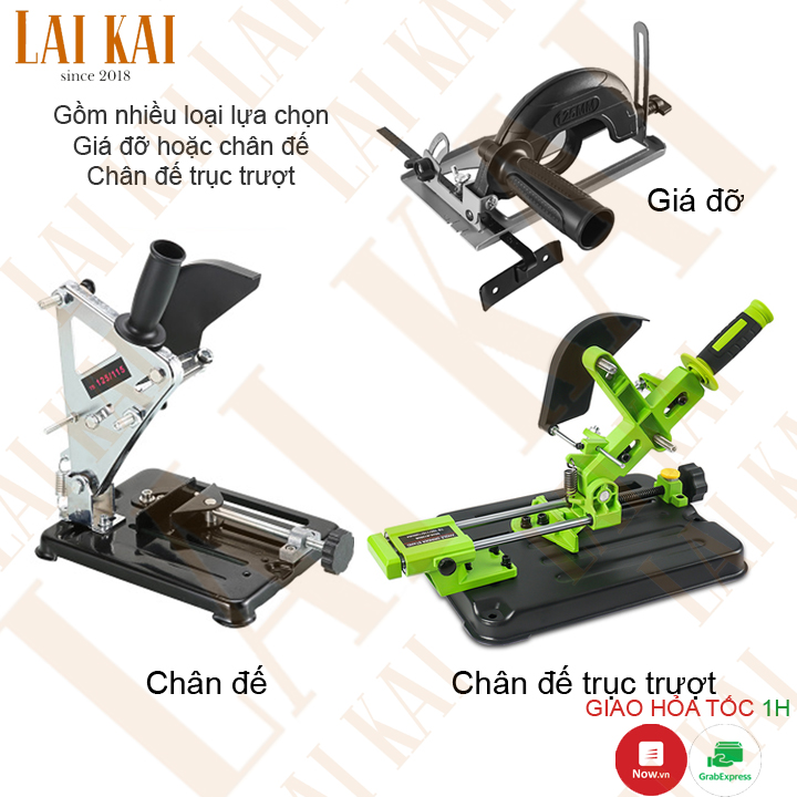 Giá đỡ chân đế máy mài góc 100-125mm