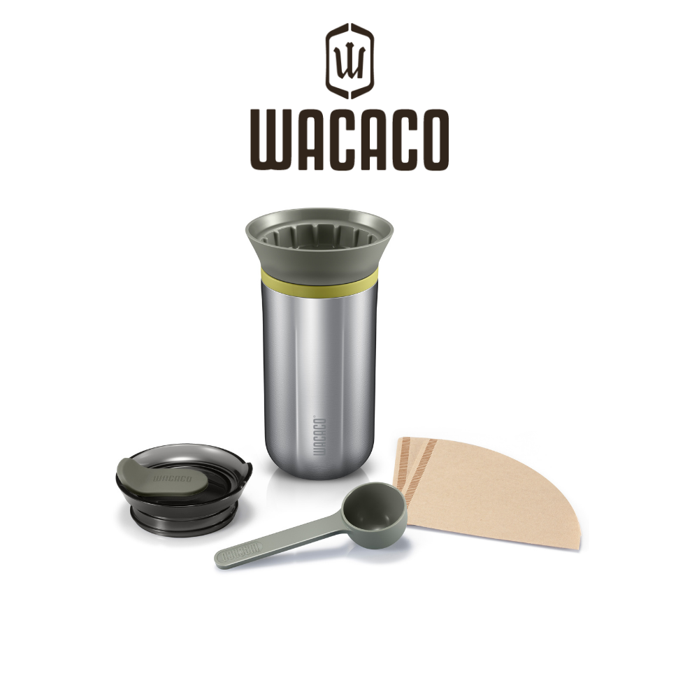 Bộ pha cà phê Pour Over Wacaco Cuppamoka - Kèm cốc giữ nhiệt tiện lợi - Bảo hành chính hãng 24 tháng