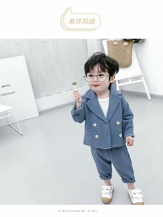 Sét vest 2 chi tiết cao cấp cho bé yêu
