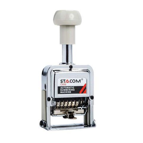 Máy đóng số nhảy tự động Stacom C606 6 số Automatic Numbering Machine