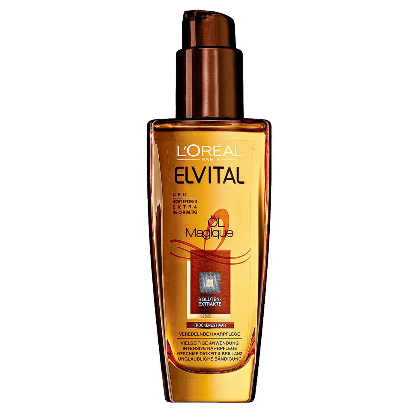 Tinh dầu dưỡng dành cho tóc khô LOREAL ELVITAL Oil Magique 100ml - Pháp