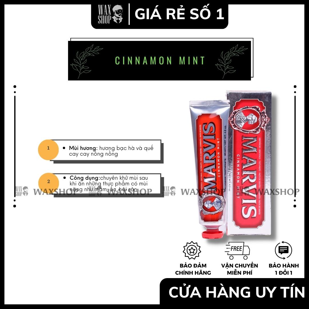 Kem đánh răng cinnamon mint - marvis giúp làm trắng răng, đánh bật mảng bám - sd2