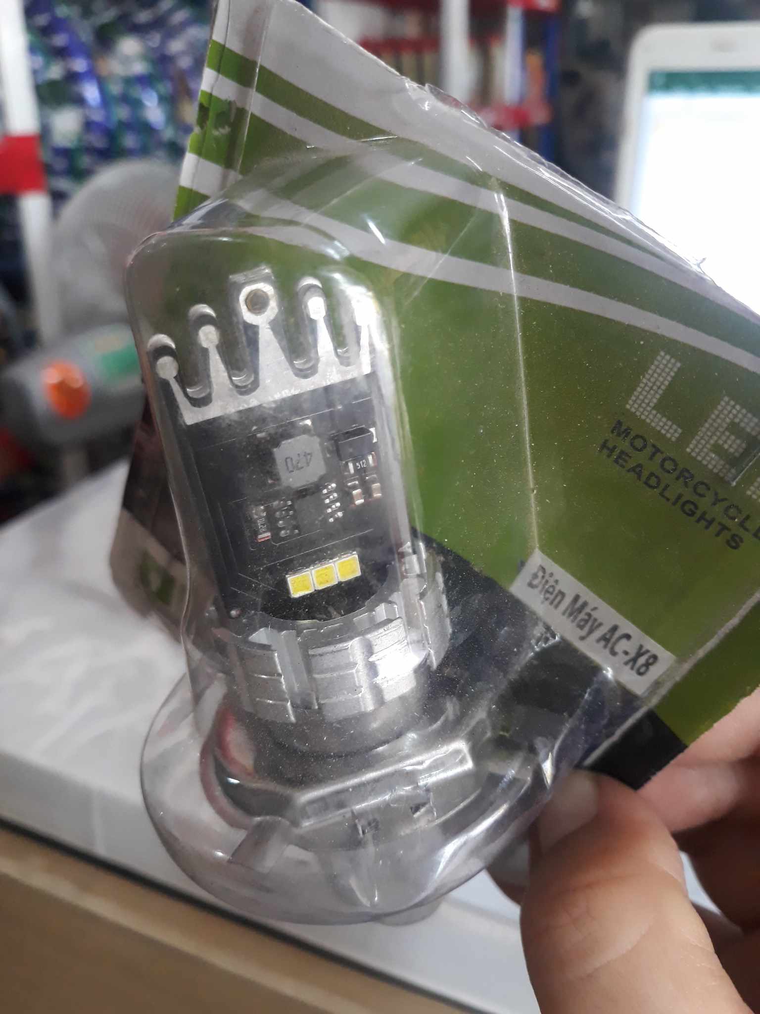 Đèn Led Gương Miện dành cho xe máy RS