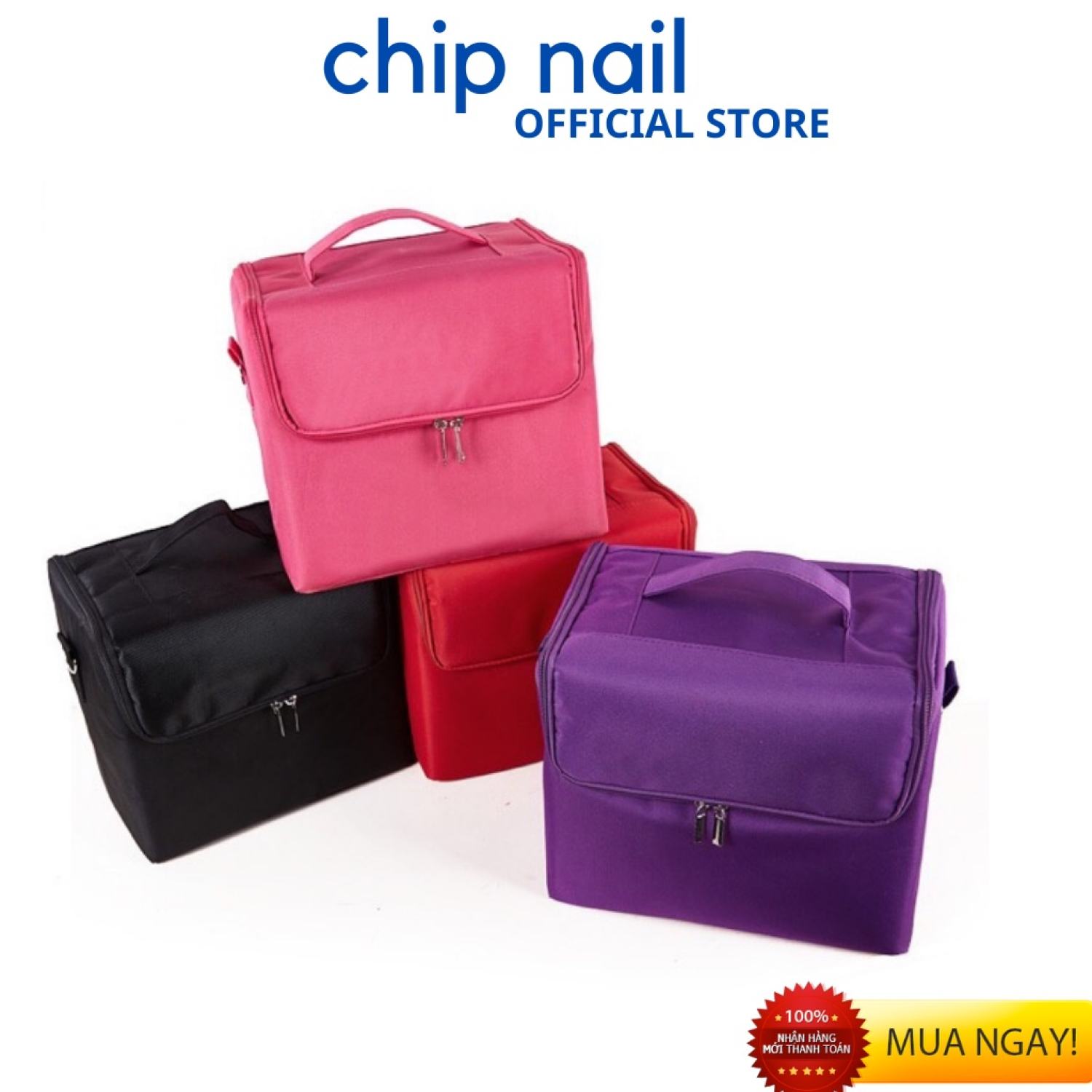 Cốp vải đựng đồ nail mi , phun xăm, trang điểm
